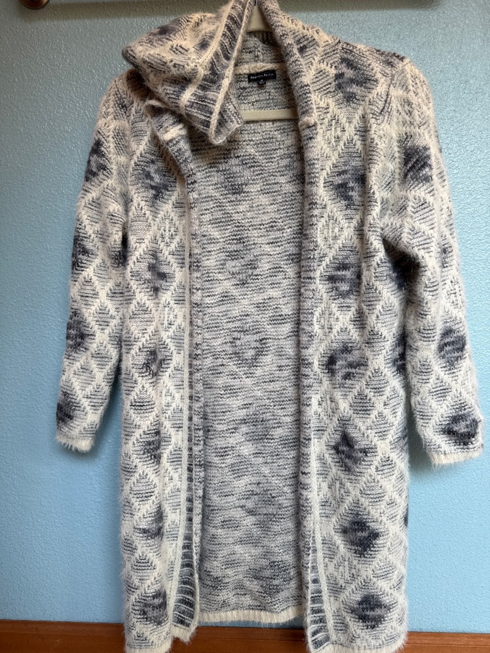 Soft, hooded Rebecca Elliot sweater